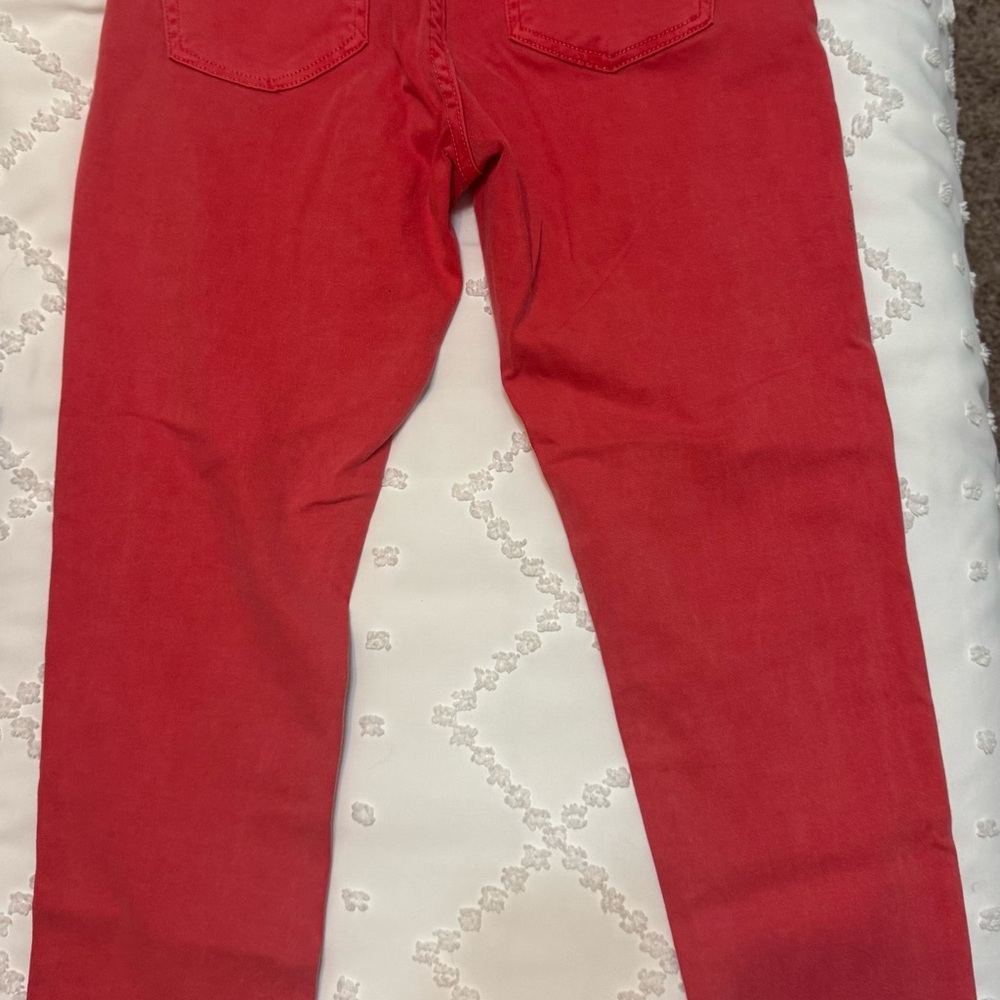 Stylish Red/Coral Women's Jeans